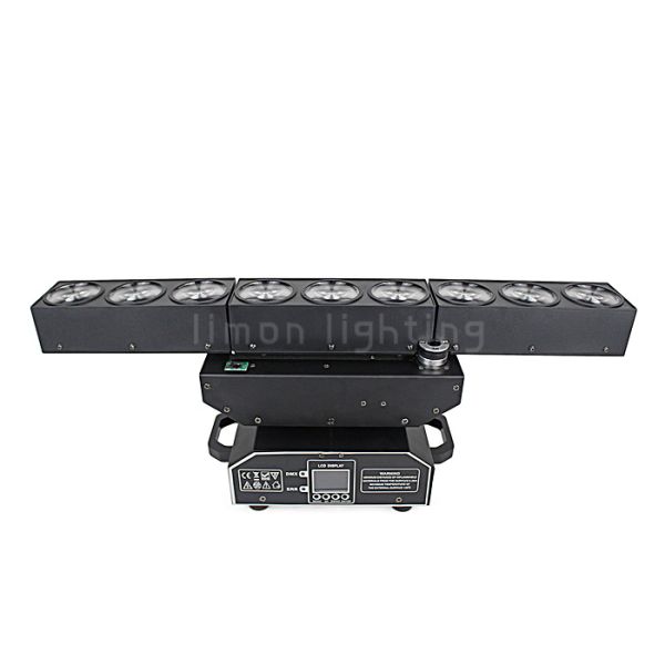 Individual Control 9x10W RGBW 4in1 Cree LED Moving Head Deformation Matrix Beam Light