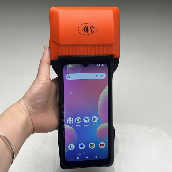 Wifi Wireless Handheld POS Terminal 6.5 Inch Point Of Sale Systems For Retail