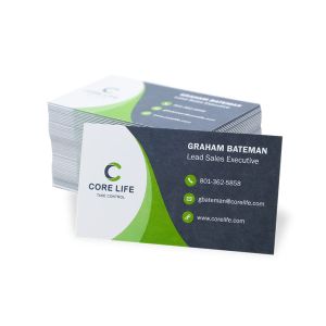 Personality Printed Paper Business Cards Embossed Gold Foil Luxury Business