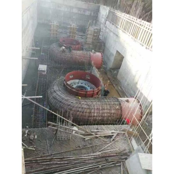 Power Plant Francis Turbine Generator With Water Cooling And Automatic Control