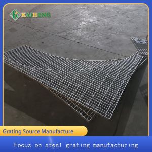 Customized Hot Dip Galvanized Steel Grating For Walkway 12 "X 24" X 1.5"