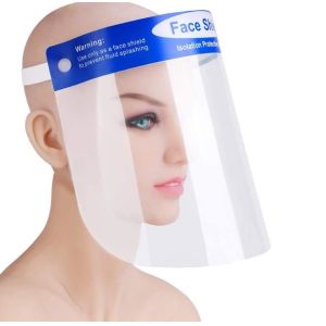 Personal Protective Transparent Breathable Face Shield Waterproof Eco - Friendly
