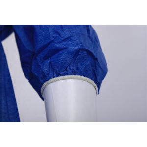 S&J Factory Price White Type 5 Type 6 Disposable Hooded Microporous Coveralls
