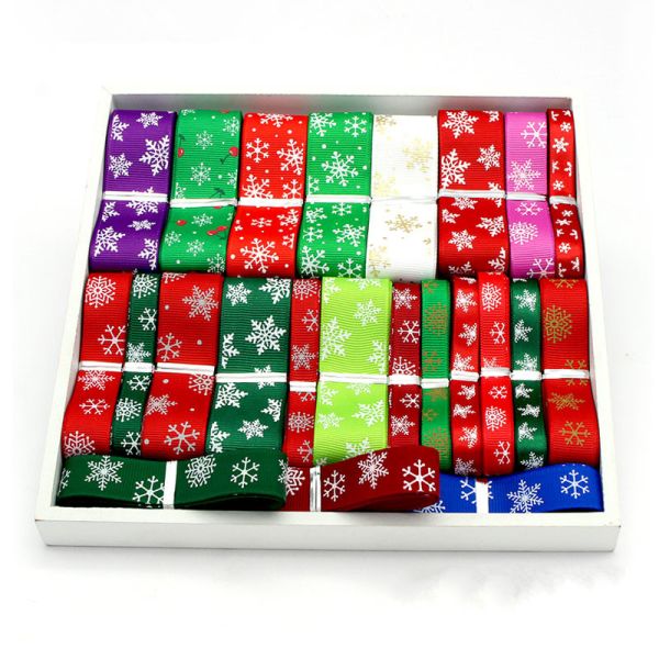 Wholesale Merry Christmas Ribbon With Logo Groigrain Ribbon For Christmas