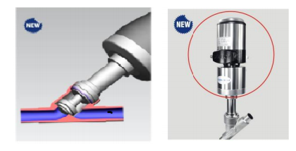 Donjoy 2" pneumatic Steam Angle Seat Valve with Contol head