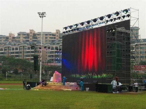 Buy 6.25mm Pixel Pitch Outdoor Rental LED Display High Definition RGB For Sport Live Event at wholesale prices
