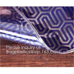 Travel Toiletry Bag, Waterproof PVC Cosmetic Pouch Organizer, Quart Size Zipper