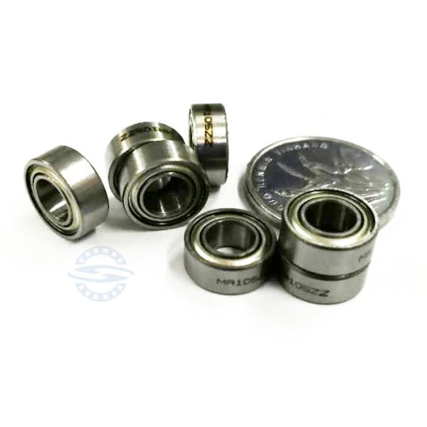 MR105ZZ Deep Groove Ball Bearing Size 5 X 10 X 4 mm Stainless Steel Automotive