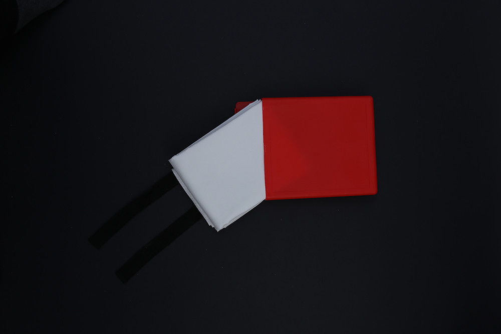 Rectangular Plastic Box Section PVC Plastic Extrusion Pipe For Fire Blanket