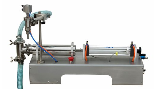 High Efficiency Single Head Piston Liquid Filling Machine,100-1000ml Water Oil Juice Beverage Filling Machine for Bottle/can