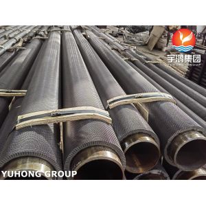 Helical Serrated Finned Tubes ASTM A312 TP304 For Economizers