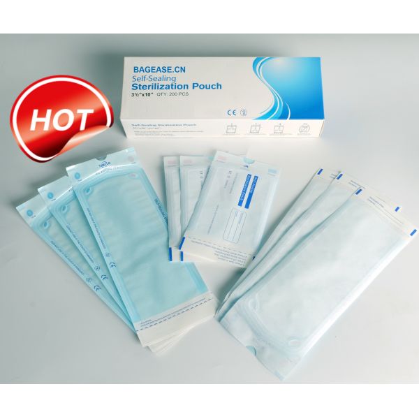 Dental Medical Self Sealing Pouch Customization Self-sealing Sterilization Pouch