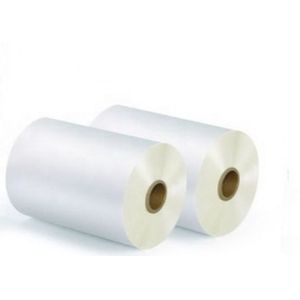 18 Micron Book Matt BOPP Laminating Film Roll with Hot Melt Thermal Layer for