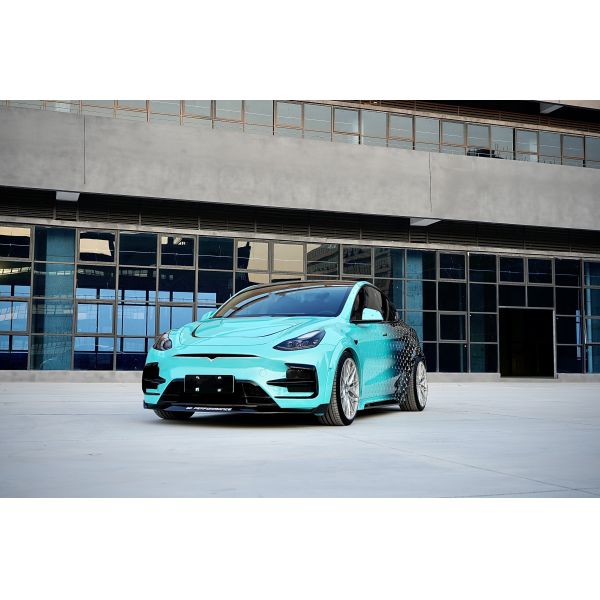 Auto Parts for Tesla MODEL Y Body Kit MODEL Y Upgraded SD-style Front and Rear Bumper Spoiler Carbon Fiber Body Kit
