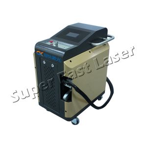 Quality 200W Metal Surface Descaling Laser Machine Handheld Laser Rust Remover for sale