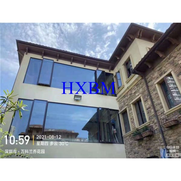 Buy EPDM Aluminium Casement Windows Double Glazed 12A Glass Damp Proof at wholesale prices