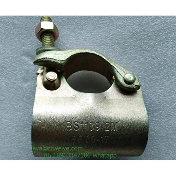 Forged cap single putlog coupler 0.65kg