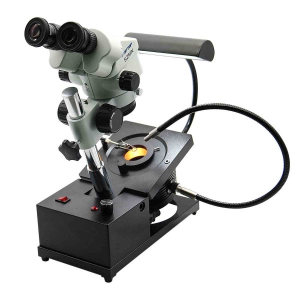 F15 Binocular lens Jewelry Gem Microscope with Continuous Variable Magnification