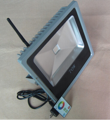 Buy Best price Aluminium housing 70W RGB led floodlight remote controller at wholesale prices
