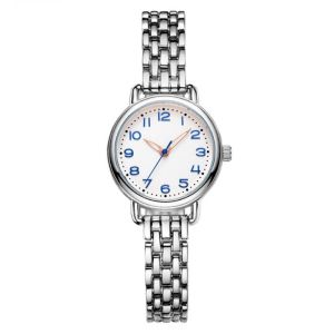 ODM Automatic Ladies Wrist Watch 1ATM Waterproof With Mushroom Buckle