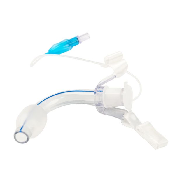 Medical Supply For Single Use Only Disposable PVC 2.0-11.0mm Tracheotomy Tube With Cuffed