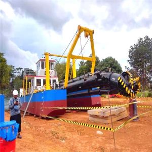 17-60 Meter Total Length Diesel Engine Cutter Suction Dredger QHCSD-1 for River