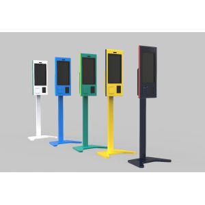 self service order payment touch screen kiosk self ordering payment kiosk for