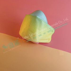 Protective Fish Shape Disposable Face Mask Kf94 Printed Logo