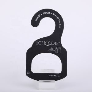 FSC Biodegradable Cardboard Shawl Hanger Paper Scarves Hangers Multifunction