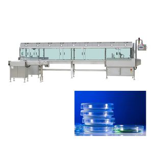 Quality Automatic Petri Dish Filling Machine 6000BPH for Microbiology Labs for sale