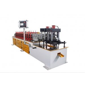 Automatic Shutter Door Roll Forming Machine Power 8kw Raw Material GI / AI