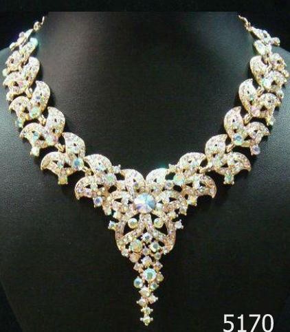 Popular quality elegance jewelry for women, antique bronze necklace