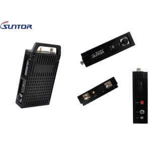Quality UGV / UAV Wireless Audio Video Transmitter Two Way Communication Mesh Video Data Receiver for sale