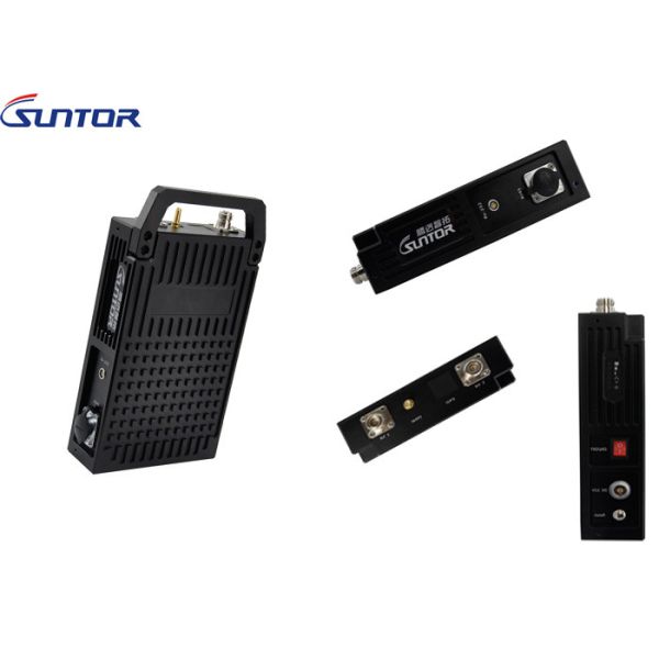 Buy UGV / UAV Wireless Audio Video Transmitter Two Way Communication Mesh Video Data Receiver at wholesale prices
