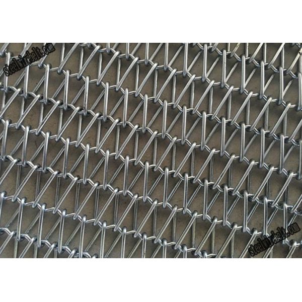 Baking Alkali Resisting Metal Conveyor Belts SS201 SS316L Wire Conveyor Belt