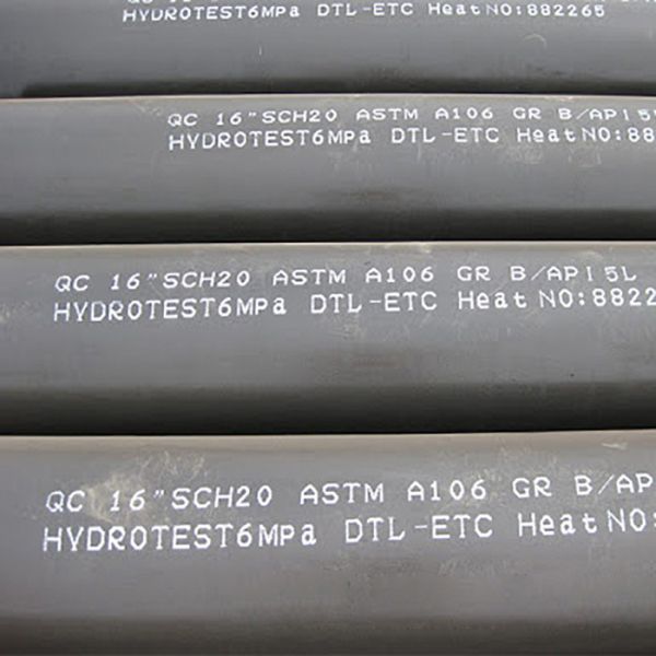 Buy Galvanized Astm A106 Carbon Seamless Steel Pipe 4mm at wholesale prices