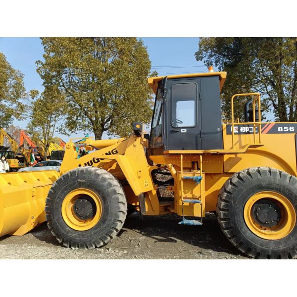 Liugong 856 Second Hand Loader Used Wheel Loader 5.5 Ton In Good Condition