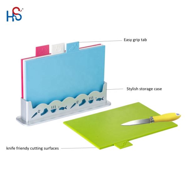 Customized Logo Home and Kitchen Happy Chopper Cutting Board Vegetable Chopper for Cutting