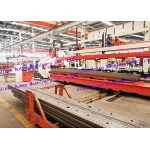 120 Tons Nominal Force CNC Plate Punching Production Line 25 Modules For Truck