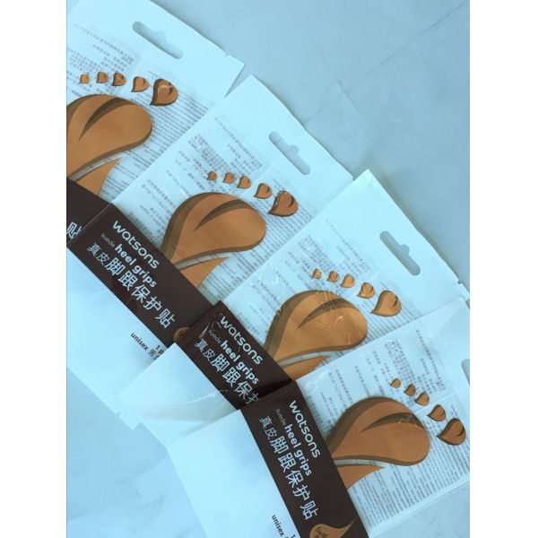 Insole packaged waterproof custom printed plastic bag