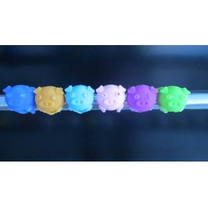 Waterproof Tail Bike Helmet Headlamp , Flashing Helmet Front Light