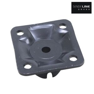 5mm Wall thickness Barber Chair Base Program Oil Pump Tray Turntable And Black