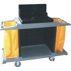 China Integrated Forming Hotel Housekeeping Trolley 1500*540*H985mm on sale
