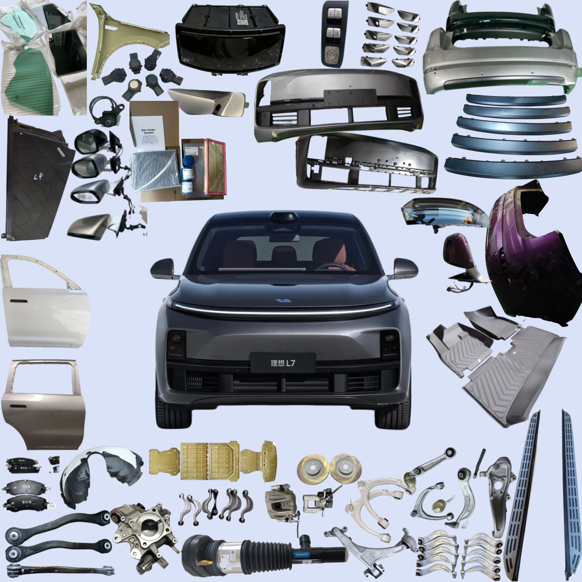 Car Fitment Ideal Lixiang Auto Li L7 L8 L9 Spare Parts for Wheel Air Cabin Oil Filter