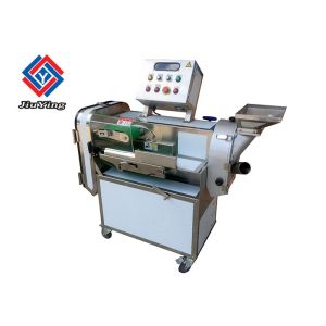 Commercial Vegetable Processing Equipment , Vegetable Slicer Machine SUS 304