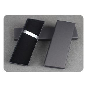 Plastic Core Material Cardboard Pen Boxes Velvet Lining with Windows