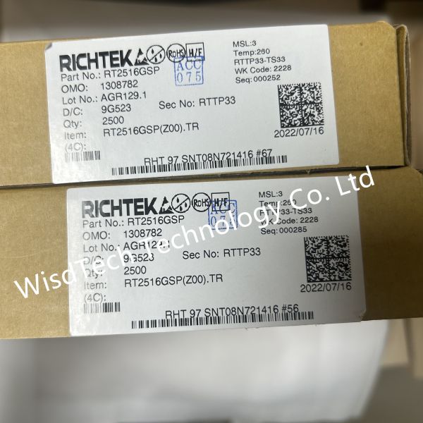 Buy RT2516GSP 2A Low Input Voltage Ultra-Low Dropout LDO Regulator with Enable at wholesale prices