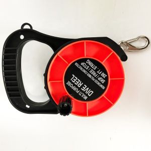 Technical diving cave reel 150/290ft with plastic handle