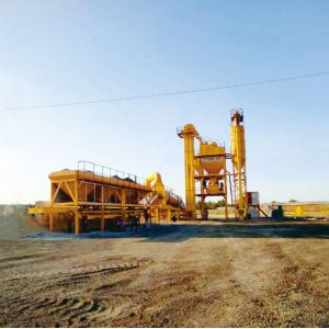 China Mobile 1000kg/Batch 120t/H Continuous Asphalt Mixing Plant on sale