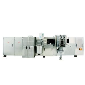 Baking Plates 320mmX240mm Wafer Roll Production Line